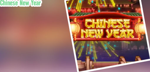 Chinese new year slot machine