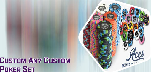 Luxury custom poker chips