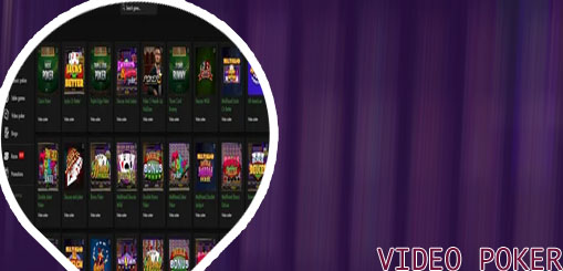 Video poker bonus